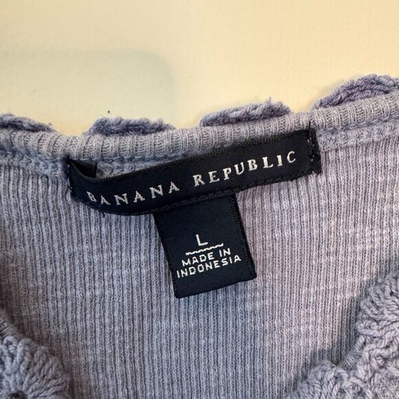 Banana Republic Women's Purple Tank Top Size Large - Picture 4 of 6